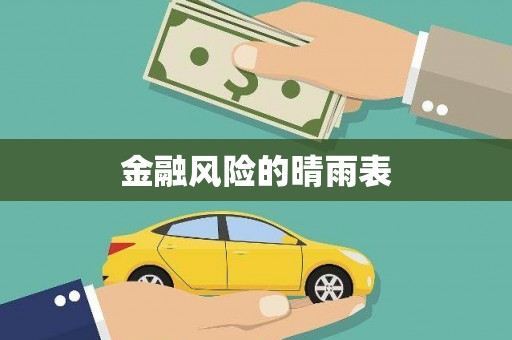 玉树金融风险的晴雨表