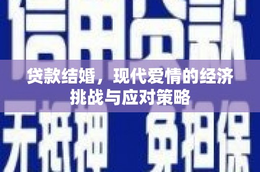 玉树贷款结婚，现代爱情的经济挑战与应对策略
