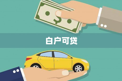 玉树白户可贷