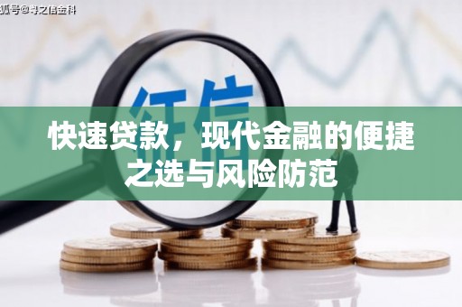 玉树快速贷款，现代金融的便捷之选与风险防范