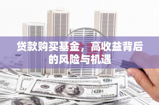 玉树贷款购买基金，高收益背后的风险与机遇