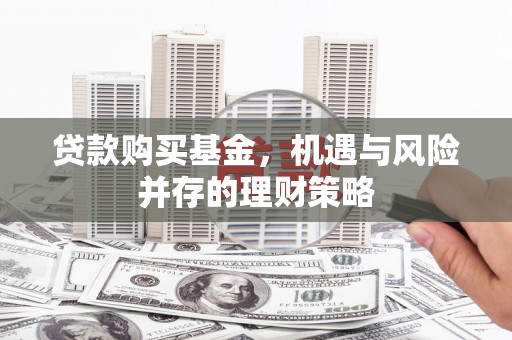 玉树贷款购买基金，机遇与风险并存的理财策略