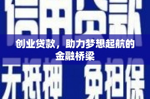 玉树创业贷款，助力梦想起航的金融桥梁