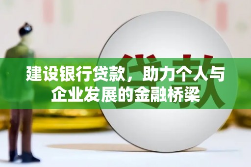 玉树建设银行贷款，助力个人与企业发展的金融桥梁