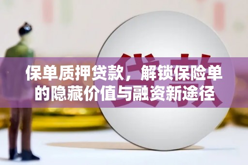 玉树保单质押贷款，解锁保险单的隐藏价值与融资新途径
