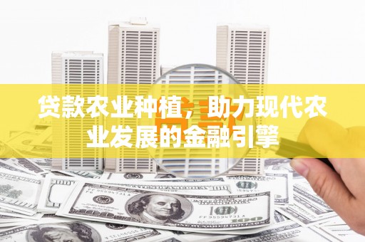玉树贷款农业种植，助力现代农业发展的金融引擎