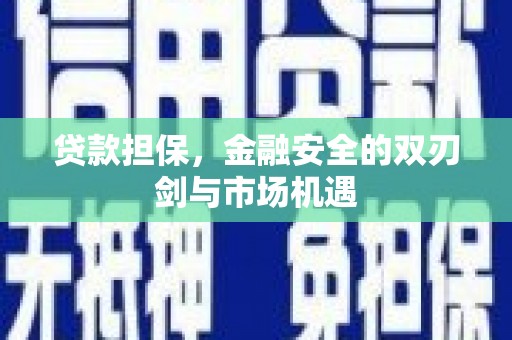 玉树贷款担保，金融安全的双刃剑与市场机遇