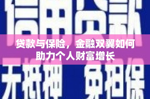 玉树贷款与保险，金融双翼如何助力个人财富增长
