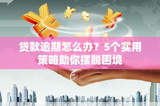 玉树贷款逾期怎么办？5个实用策略助你摆脱困境