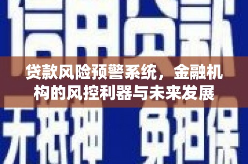 玉树贷款风险预警系统，金融机构的风控利器与未来发展