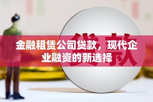 玉树金融租赁公司贷款，现代企业融资的新选择