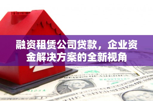 玉树融资租赁公司贷款，企业资金解决方案的全新视角