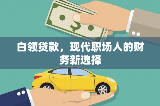 玉树白领贷款，现代职场人的财务新选择