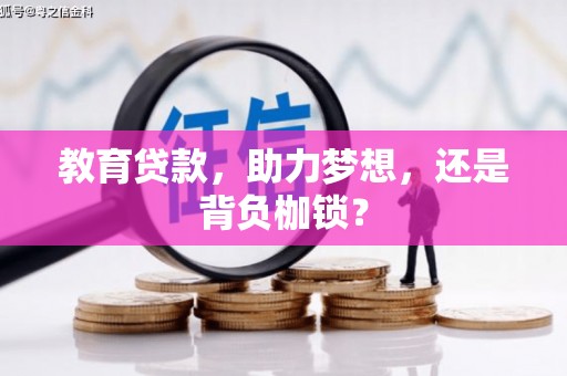 玉树教育贷款，助力梦想，还是背负枷锁？