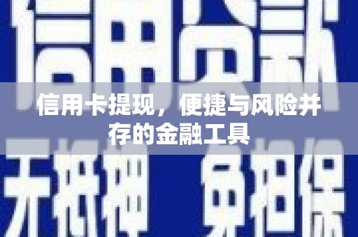 玉树信用卡提现，便捷与风险并存的金融工具