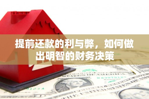 玉树提前还款的利与弊，如何做出明智的财务决策