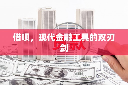 玉树借呗，现代金融工具的双刃剑