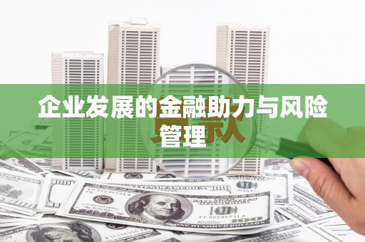 玉树企业发展的金融助力与风险管理