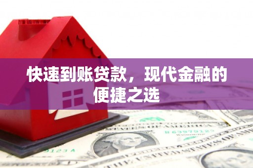 玉树快速到账贷款，现代金融的便捷之选