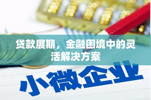 玉树贷款展期，金融困境中的灵活解决方案