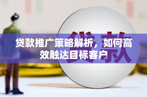 玉树贷款推广策略解析，如何高效触达目标客户