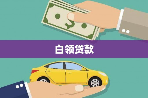 玉树白领贷款