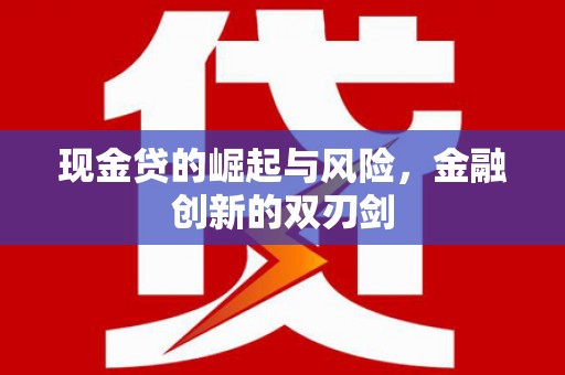 玉树现金贷的崛起与风险，金融创新的双刃剑