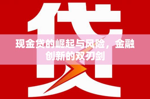 玉树现金贷的崛起与风险，金融创新的双刃剑