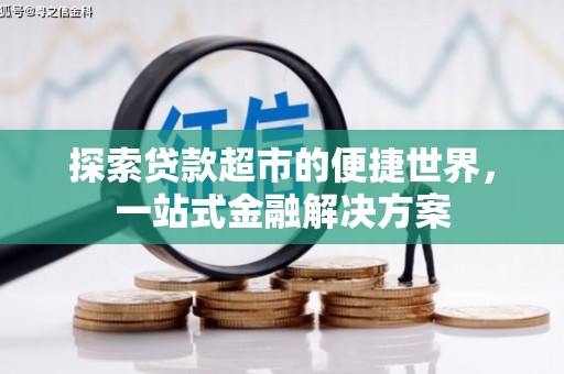 玉树探索贷款超市的便捷世界，一站式金融解决方案