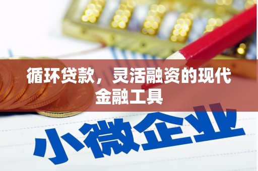 玉树循环贷款，灵活融资的现代金融工具