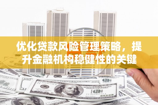 玉树优化贷款风险管理策略，提升金融机构稳健性的关键