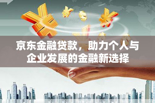 玉树京东金融贷款，助力个人与企业发展的金融新选择