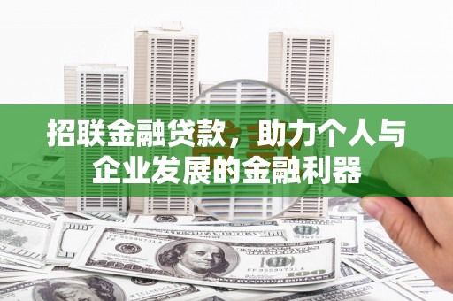 玉树招联金融贷款，助力个人与企业发展的金融利器