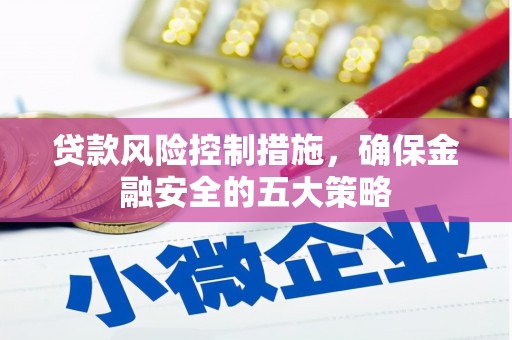 玉树贷款风险控制措施，确保金融安全的五大策略