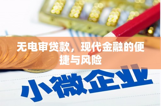 玉树无电审贷款，现代金融的便捷与风险