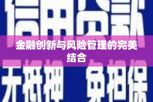 玉树金融创新与风险管理的完美结合