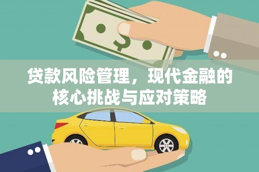 玉树贷款风险管理，现代金融的核心挑战与应对策略