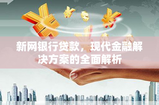 玉树新网银行贷款，现代金融解决方案的全面解析