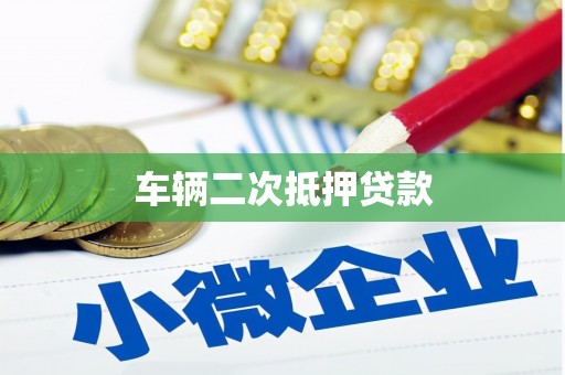 玉树车辆二次抵押贷款