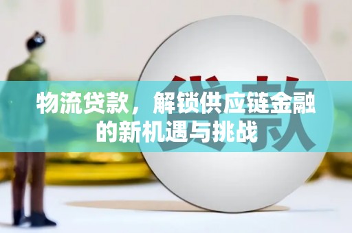玉树物流贷款，解锁供应链金融的新机遇与挑战