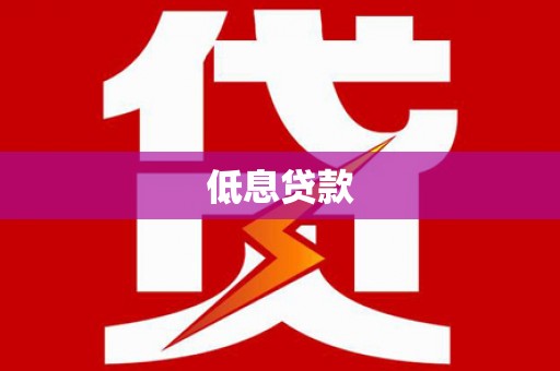 玉树低息贷款