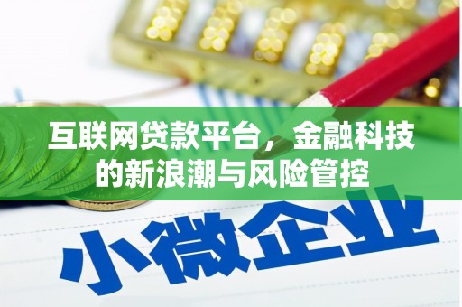 玉树互联网贷款平台，金融科技的新浪潮与风险管控