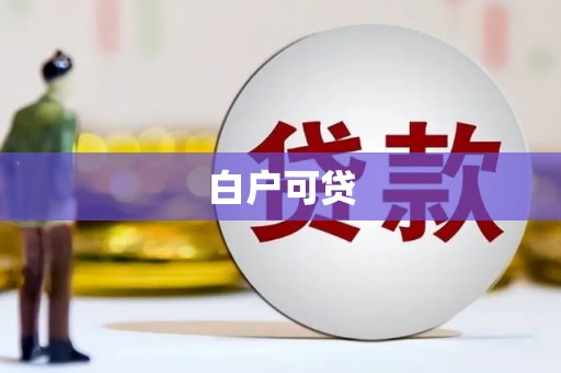 玉树白户可贷