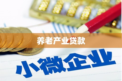 玉树养老产业贷款