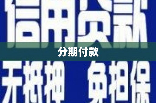 玉树分期付款