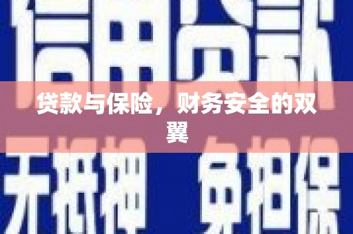 玉树贷款与保险，财务安全的双翼