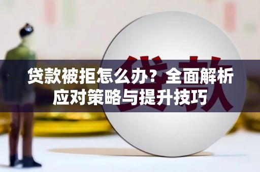 玉树贷款被拒怎么办？全面解析应对策略与提升技巧