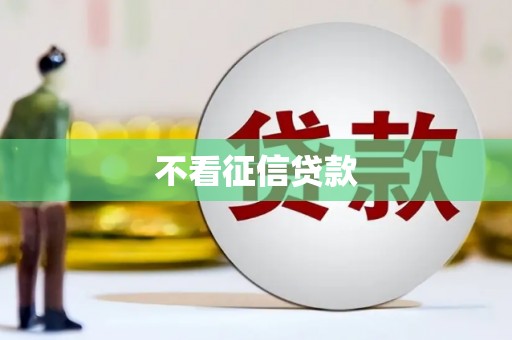 玉树不看征信贷款