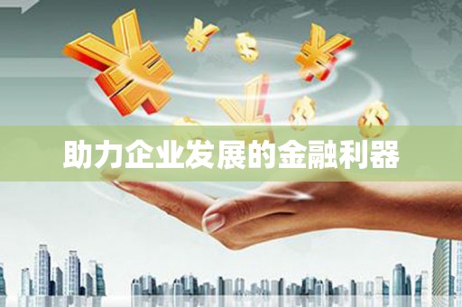 玉树助力企业发展的金融利器
