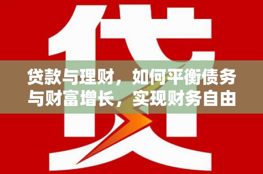 玉树贷款与理财，如何平衡债务与财富增长，实现财务自由